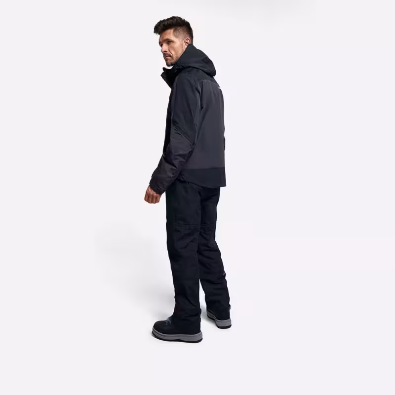 Куртка мужская Finntrail LightSuit 3504 Graphite, мембрана Hard-Tex, черный, размер 44-46 (S), 165-175 см