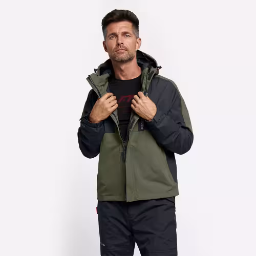 Куртка мужская Finntrail LightSuit 3504 Khaki, мембрана Hard-Tex, хаки, размер 48-50 (M), 170-180 см