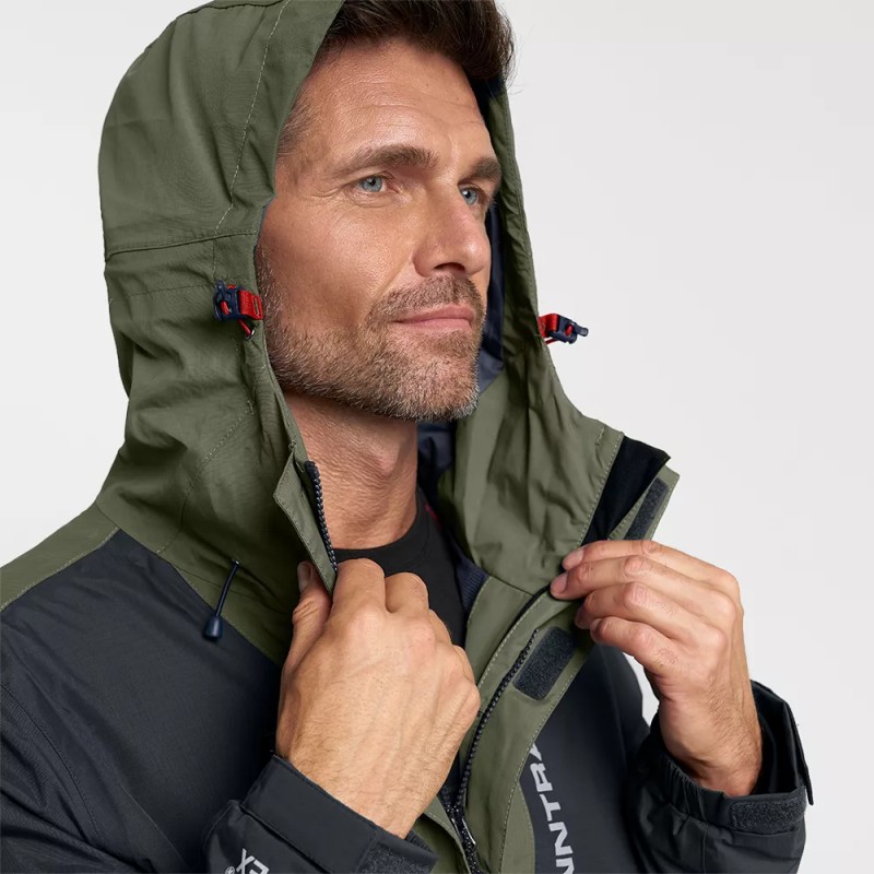 Куртка мужская Finntrail LightSuit 3504 Khaki, мембрана Hard-Tex, хаки, размер 54-56 (MK), 170-180 см