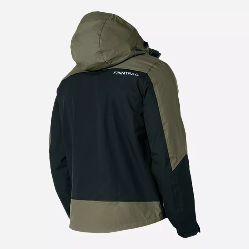 Куртка мужская Finntrail LightSuit 3504 Khaki, мембрана Hard-Tex, хаки, размер 58-60 (XXL), 185-195 см
