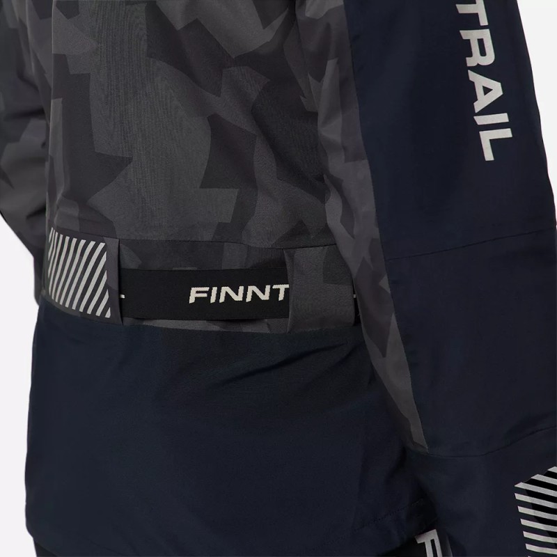 Куртка мужская Finntrail Mudway 2010 CamoShadowBlack, мембрана Hard Tex, черный, размер 54-56 (MK), 170-180 см