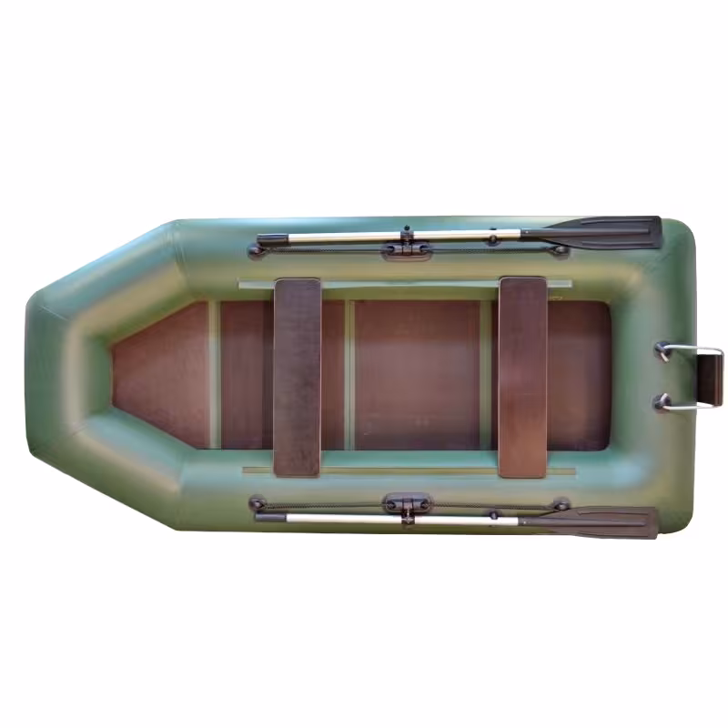 Лодка надувная ПВХ Флинк Феникс 280Т Люкс, пайол фанерный, оливковый