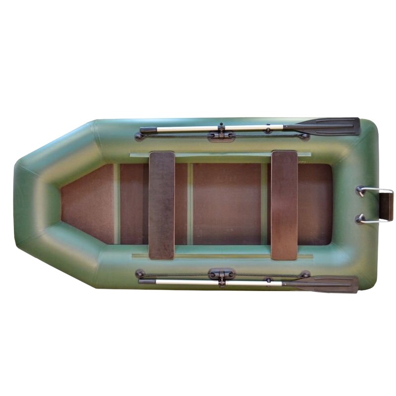 Лодка надувная ПВХ Флинк Феникс 280Т Люкс, пайол фанерный, оливковый