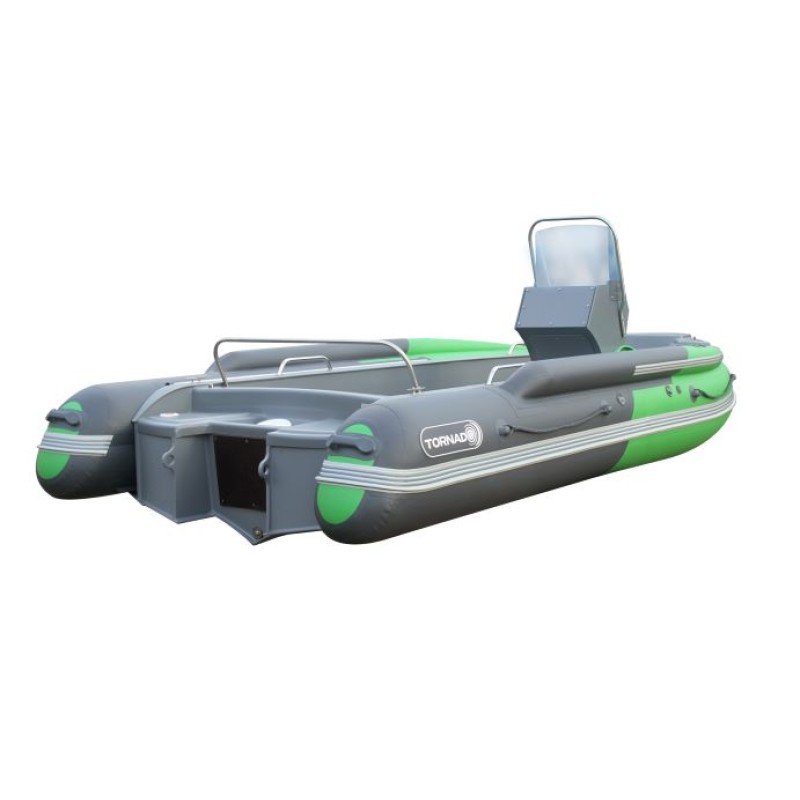 Лодка РИБ с интегрированным фальшбортом Angler Tornado 460S FI