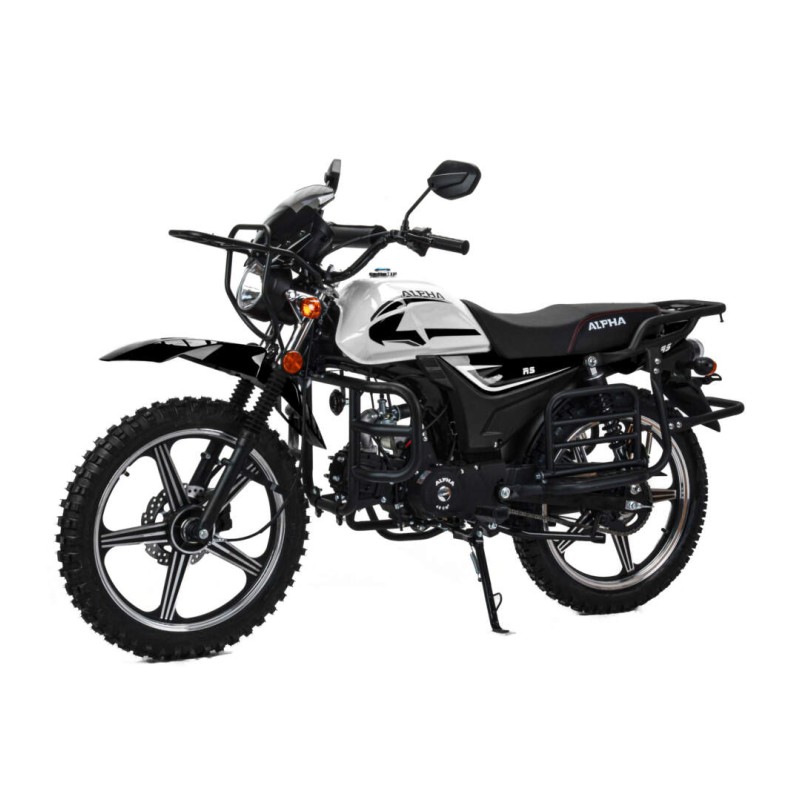 Мопед Motoland Alpha Forester RS 11,  черный (колеса 17/17)