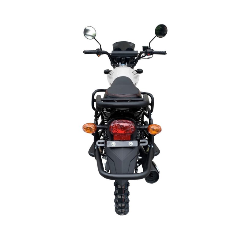 Мопед Motoland Alpha Forester RS 11,  черный (колеса 17/17)