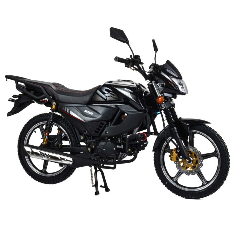 Мопед Motoland Scout 11, черный