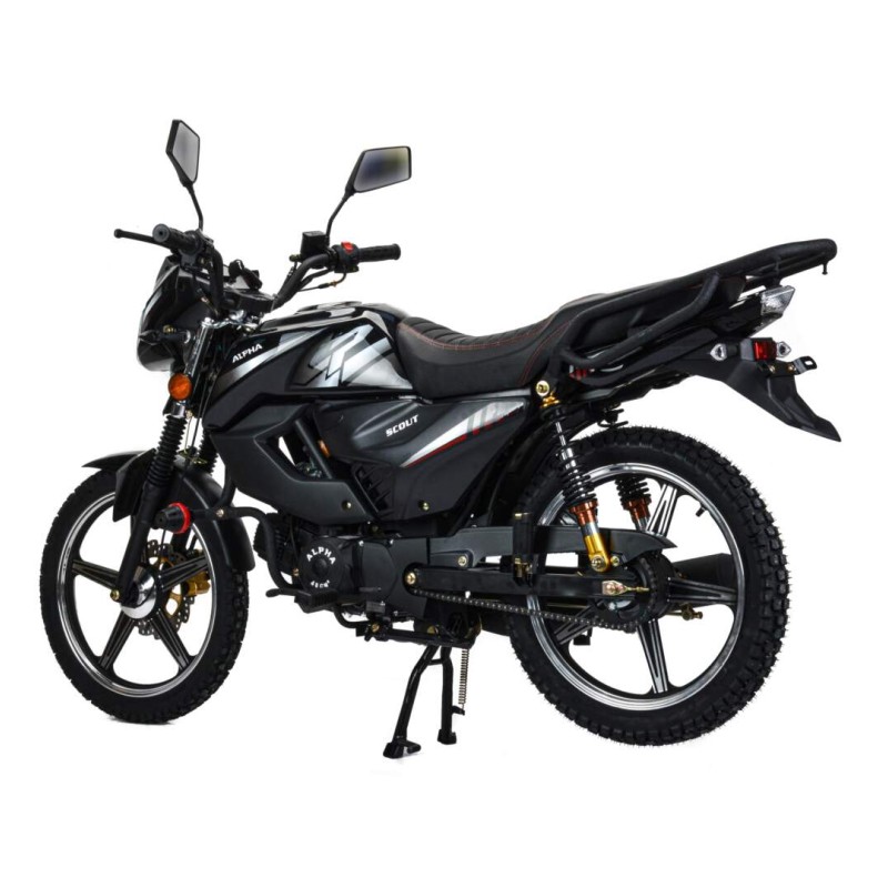 Мопед Motoland Scout 11, черный