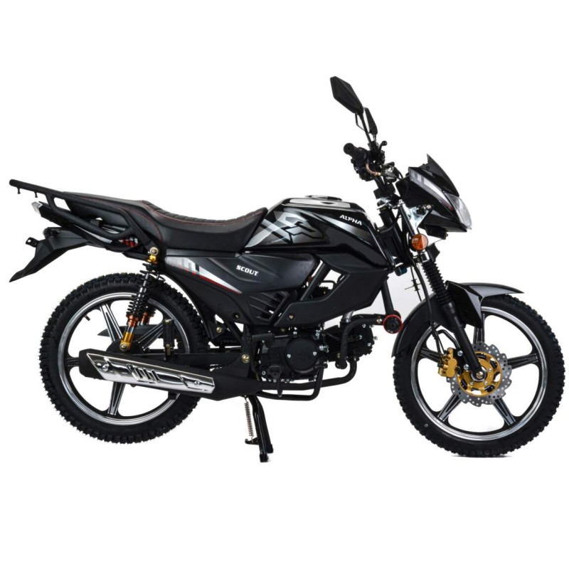 Мопед Motoland Scout 11, черный