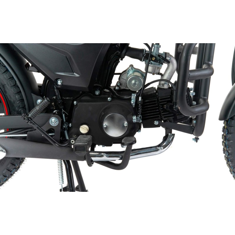 Мопед Motoland Alpha RS 11, красный (колеса 18/18)