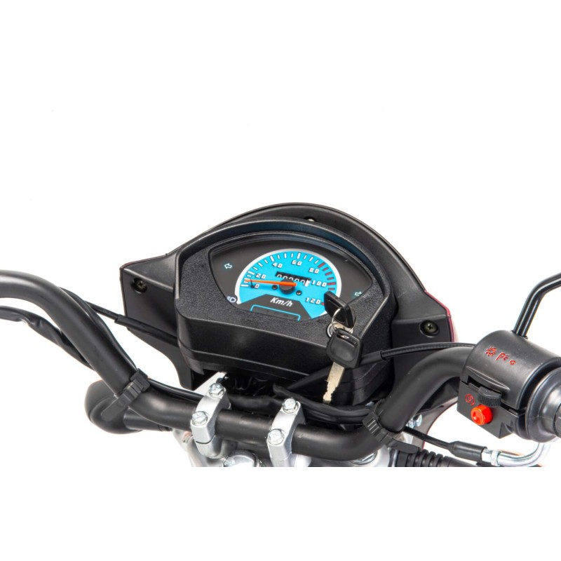 Мопед Motoland Alpha RS 11, красный (колеса 18/18)