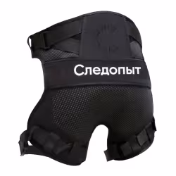Подкладка-полушорты неопреновые Следопыт, черный, размер L