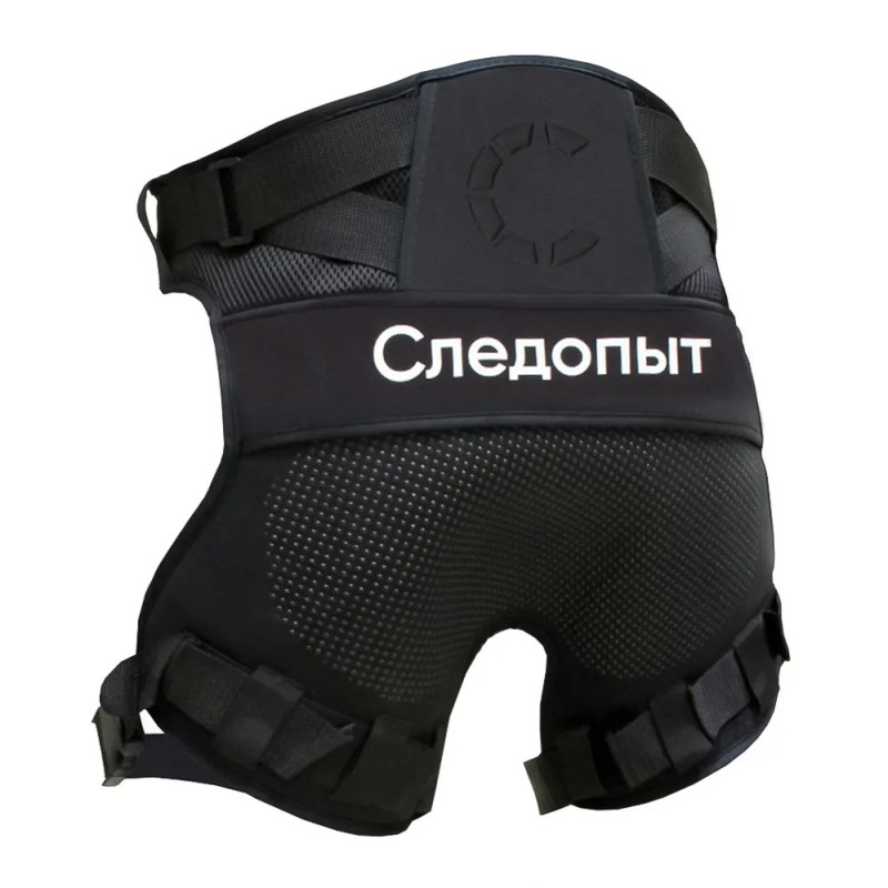Подкладка-полушорты неопреновые Следопыт, черный, размер L
