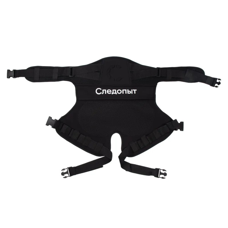 Подкладка-полушорты неопреновые Следопыт, черный, размер XL