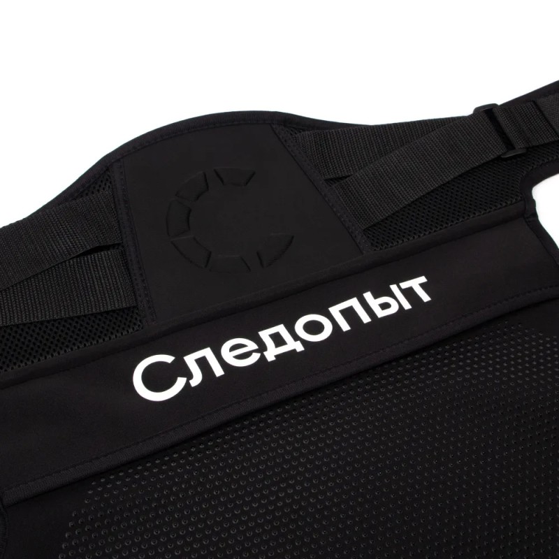 Подкладка-полушорты неопреновые Следопыт, черный, размер XL