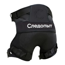 Подкладка-полушорты неопреновые Следопыт, черный, размер XXL