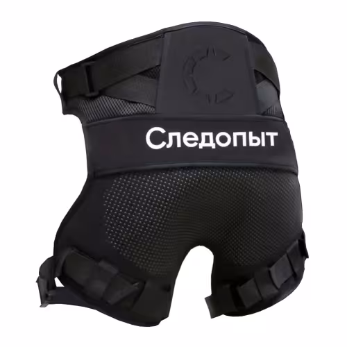 Подкладка-полушорты неопреновые Следопыт, черный, размер XXL