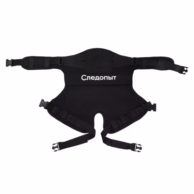 Подкладка-полушорты неопреновые Следопыт, черный, размер XXL