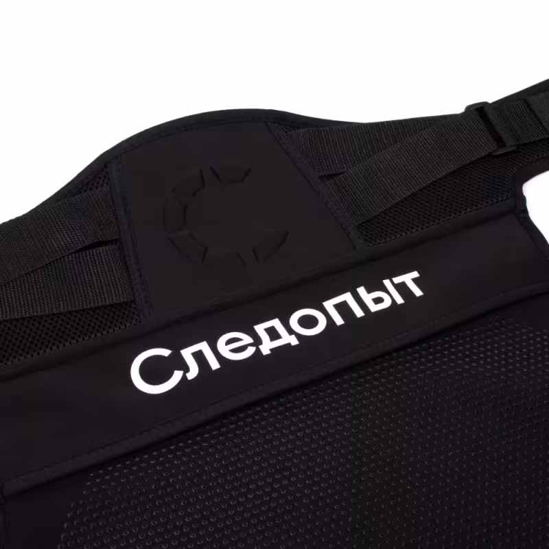 Подкладка-полушорты неопреновые Следопыт, черный, размер XXL