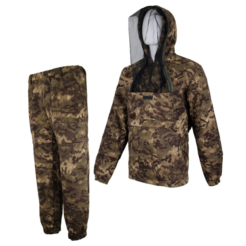 Костюм антимоскитный мужской Элементаль К-402, ткань Twill (Твил), цвет 3D Камуфляж, размер 60-62, 182-188 см