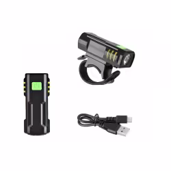 Фонарь велосипедный передний Rapida QX-Q11, 3 режима