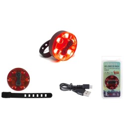 Фонарь задний Rapida QX-W07A, 3 режима