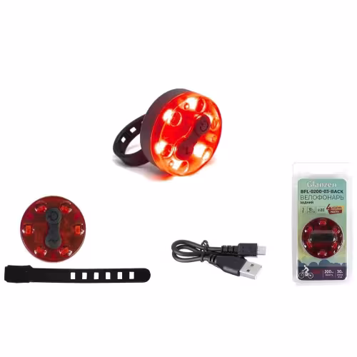 Фонарь задний Rapida QX-W07A, 3 режима