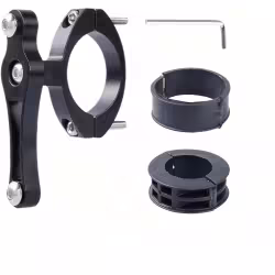 Крепление для флягодержателя Rapida, поворотное, алюминий, черный