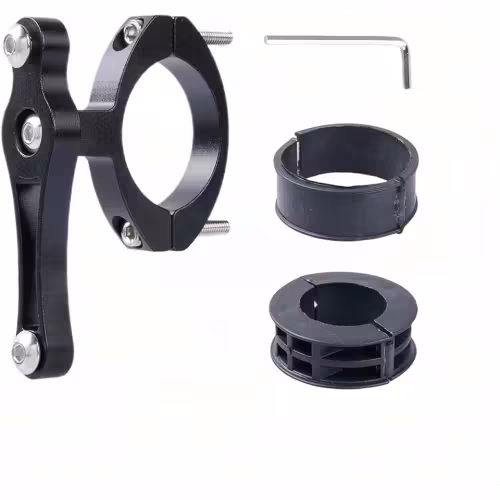 Крепление для флягодержателя Rapida, поворотное, алюминий, черный