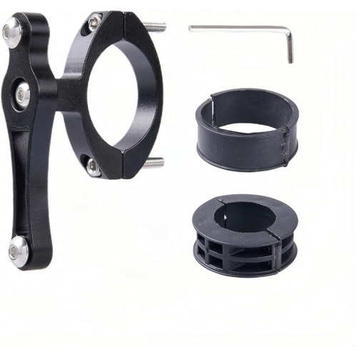 Крепление для флягодержателя Rapida, поворотное, алюминий, черный