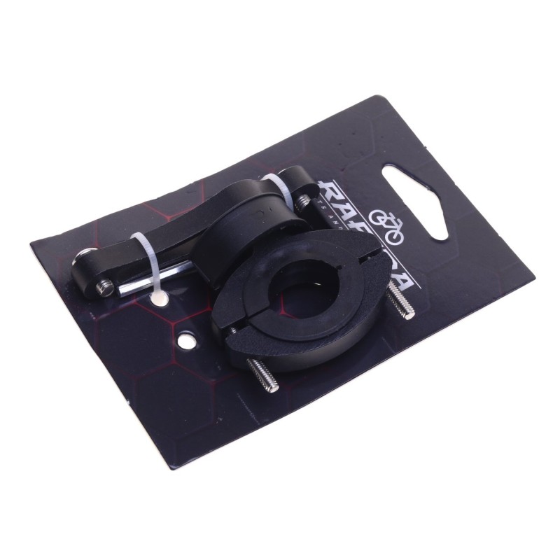 Крепление для флягодержателя Rapida, поворотное, алюминий, черный