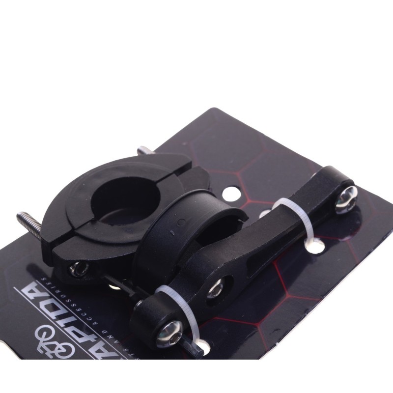 Крепление для флягодержателя Rapida, поворотное, алюминий, черный