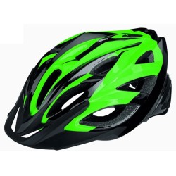 Велошлем Rapida XS-607, черный/зеленый, размер M-L