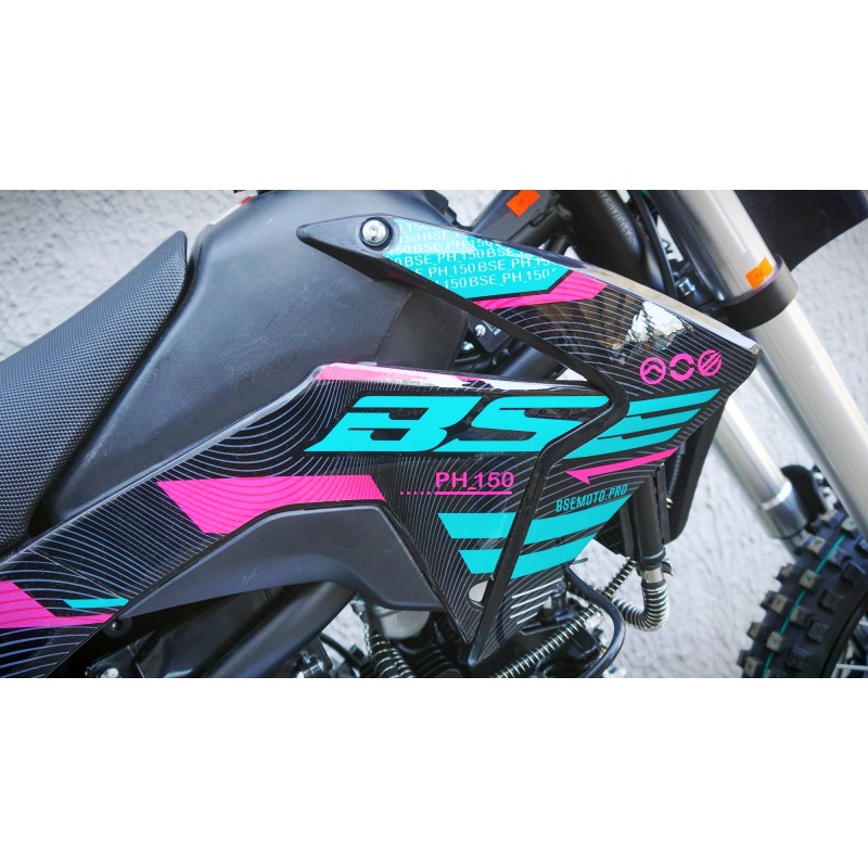 Питбайк BSE PH 150 АК47 19/16 Aquamarine