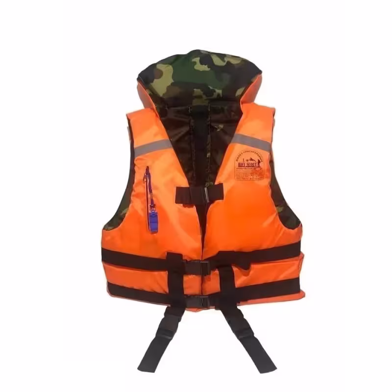 Жилет спасательный с подголовником Патриот, до 90 кг, оранжевый, ГОСТ 22336-70