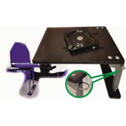 Опора регулируемая складная Патриот с фанерным основанием и занижением