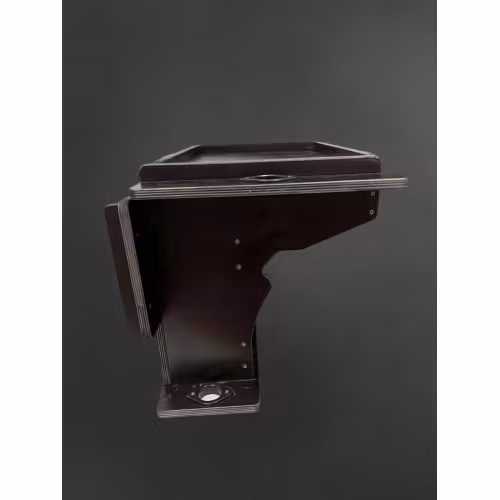 Столик на ликтрос лодки ПВХ Патриот с электопанелью раскладной с удочкодержателями и нишей под АКБ