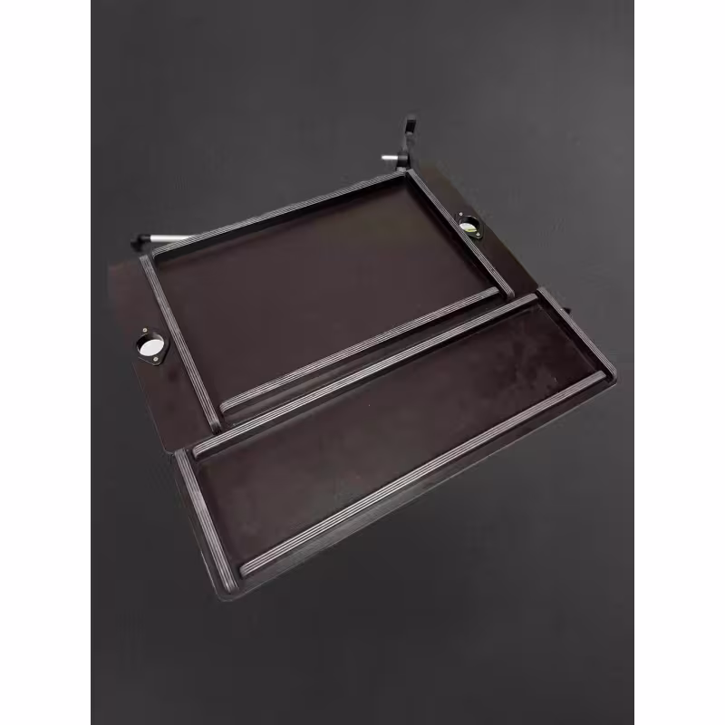 Столик на ликтрос лодки ПВХ Патриот с электопанелью раскладной с удочкодержателями и нишей под АКБ