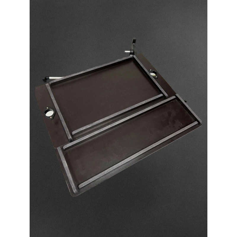 Столик на ликтрос лодки ПВХ Патриот с электопанелью раскладной с удочкодержателями и нишей под АКБ