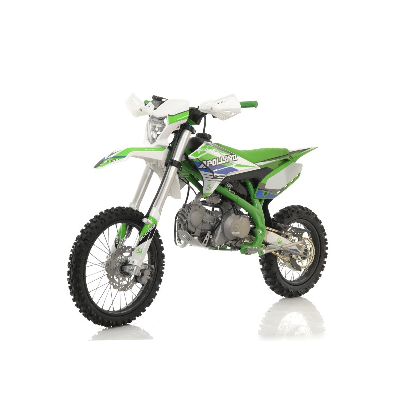 Питбайк Yacota Apollino AMX-F 125 17/14, зеленый