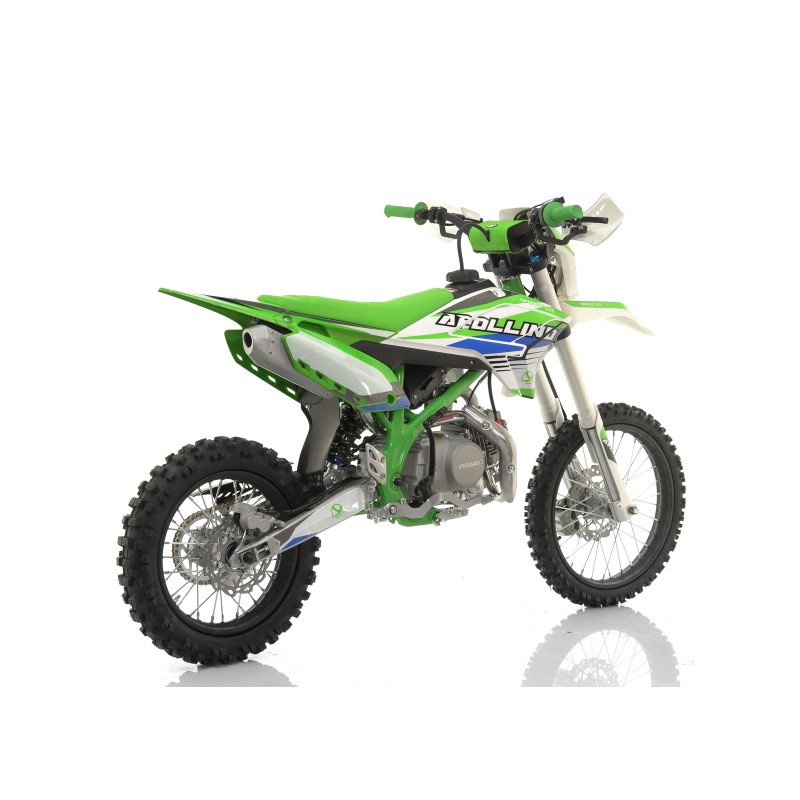 Питбайк Yacota Apollino AMX-F 125 17/14, зеленый