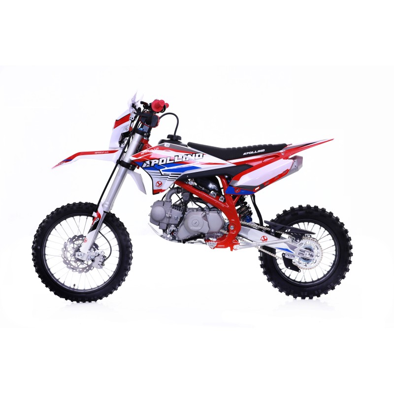 Питбайк Yacota Apollino AMX-F 125 17/14, красный
