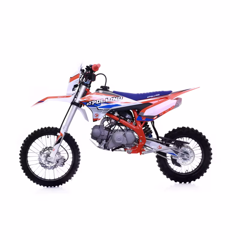 Питбайк Yacota Apollino AMX-F 125 17/14, оранжевый