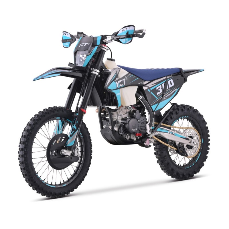 Мотоцикл эндуро Yacota Enduro NB300 21/18, черный/синий