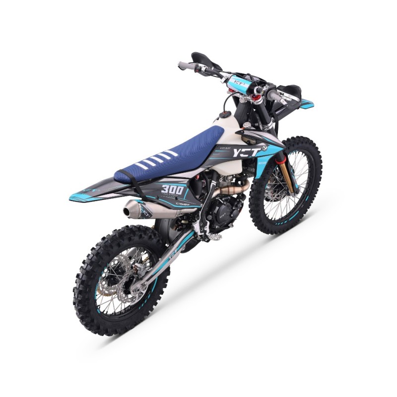 Мотоцикл эндуро Yacota Enduro NB300 21/18, черный/синий