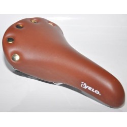 Седло велосипедное Velo VL-6067J Vintage Brown, 281x165 мм, коричневый