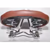 Седло велосипедное Velo VL-6067J Vintage Brown, 281x165 мм, коричневый