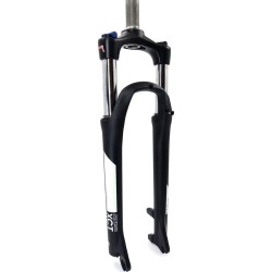 Вилка велосипедная 27,5 Suntour SF19-XCT30-DS-HLO, безрезьбовая, ход 100 мм, шток 1-1/8