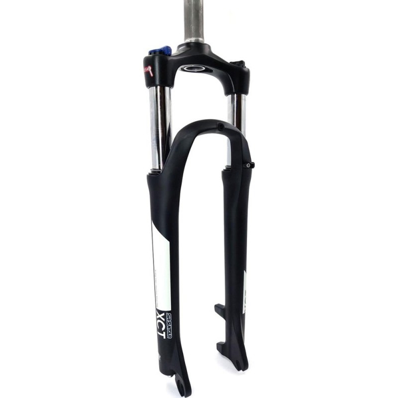 Вилка велосипедная 27,5 Suntour SF19-XCT30-DS-HLO, безрезьбовая, ход 100 мм, шток 1-1/8