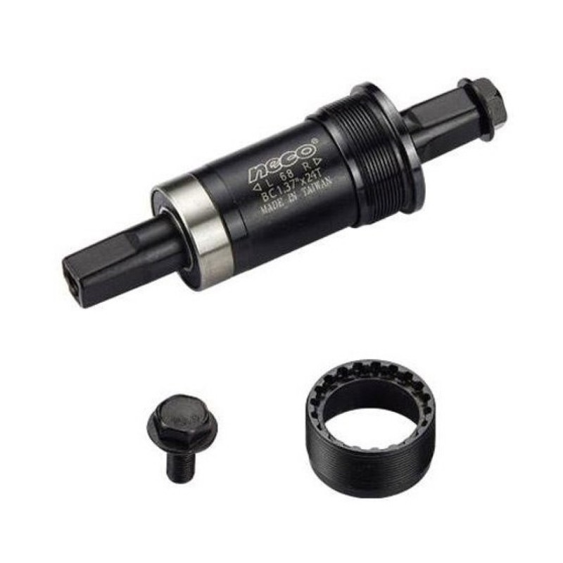 Каретка-картридж Neco B-910, под квадрат, 73 мм, 118 мм, промподшипники